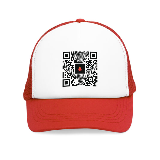 QR Code Mesh Hat